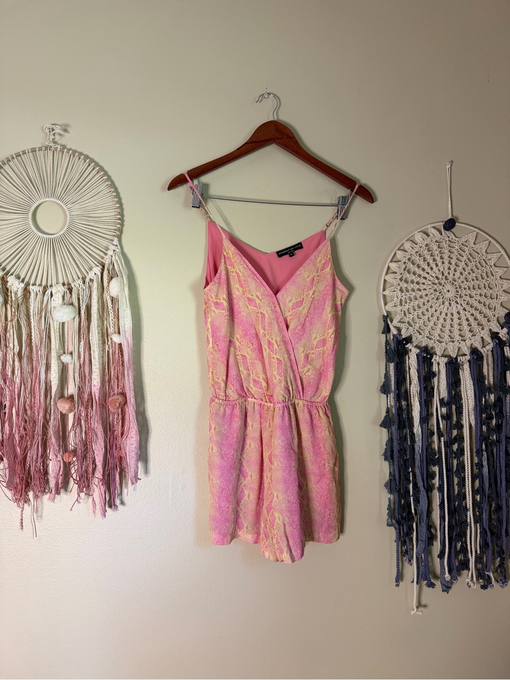 Generation Love Sahteene Silk Romper Size XS
